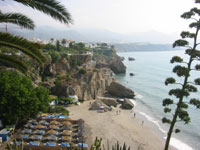 Strand bei Nerja